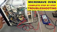{887} microwave oven troubleshooting. how to repair microwave oven