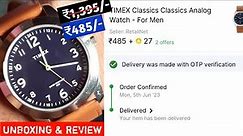 TIMEX Classics Analog Watch - For Men TW00ZR295E / Best Analog Watches Under 500 / Men's Wrist Watch