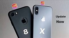 How to update iPhone X on iOS 17 - How to install iOS 17 on iPhone X