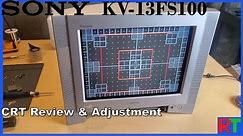 What do I think about Consumer CRTs? - Sony KV-13FS100 Review & Adjustment