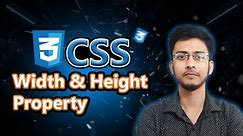 CSS Width & Height Property In Bangla 2024 || HOI || NOOR