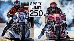 Import vs Harley! BEST of 260 MPH+ Top Fuel Nitro Motorcycles!