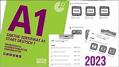 Goethe Zertifikat A1 Hören 2023 | How to pass the listening part | German A1 Goethe Exam 2023 SD5