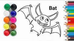 Fun & Easy Bat Drawing Tutorial for Kids | Step-by-Step Art with Art Hub for Kids