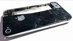 Damaged iPhone a1332 disassembly of functional parts