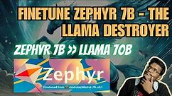 Zephyr-7B Llama2 70B Destroyer Finetune and Inference for Custom Usecase