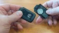How to replace the battery in a Honda key Fob.