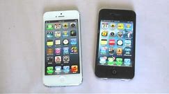  iPhone 5 VS iPhone 4