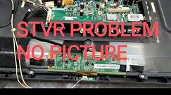 Sansui tv repair|| No picture back light ok || STV Signal detail || No Display ||