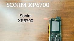 Hand on Sonim XP6700 in details