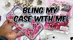 How to Make a Bling Phone Case | How to Bedazzle your Phone Case