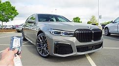 2020 BMW 750i xDrive: Start Up, Exhaust, Test Drive and Review