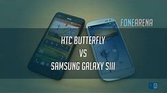 HTC Butterfly Vs Samsung Galaxy S3
