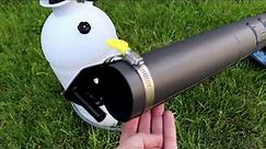 Mosquito Sniper System assembly and review with Husqvarna blower. DIY mosquito sprayer!