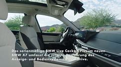 Der neue BMW X7 - BMW iDrive der jüngsten Generation mit BMW Curved Display