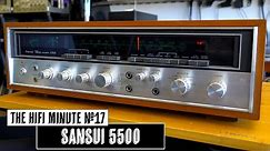The Best Receiver For Quality HiFi - Sansui 5500