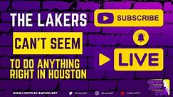 The Lakers get destroyed in Houston as the trade deadline looms.