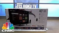 TCL Roku TV Unboxing | CNBC