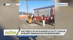 Balitang Southern Tagalog: Fire safety, itinuro sa Ilang tindera at may-ari ng karinderya
