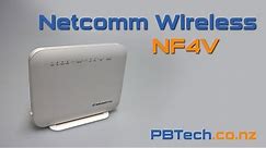 Netcomm Wireless NF4V VDSL/ADSL WiFi Gigabit Modem Router Review in 60 seconds (NF4V)