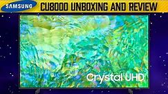 Samsung CU8000 43 Inch Crystal UHD 4K TV Unboxing And Review