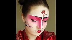 Geisha / Kabuki / Japanese Makeup for Halloween
