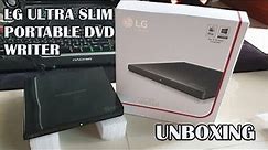 LG Ultra Slim Portable DVD Writer Unboxing | LG External ODD | External DVD Writer