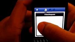 Blackberry Q10 Hub and Facebook (demo)