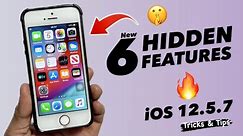 iOS 12.5.7 - 6 New Hidden Features on iPhone 5s & 6 (2023)