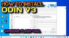 How to install Odin 3 ||Samsung Flash Tool