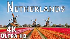 NETHERLANDS- 4K Ultra HD-Scenic Therapy Film With Inspiring Music