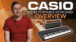 Casio CT-S1 Portable Keyboard overview | Gear4music