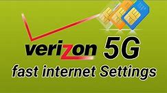 verizon 5g apn settings | Verizon internet Settings 2022