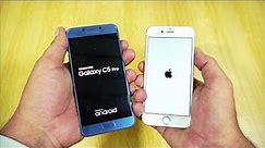 iPhone 6s vs Galaxy C5 Pro Speed Test [Urdu/Hindi]