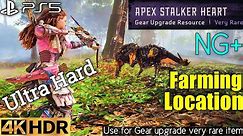 Apex Stalker Heart Farming Location Horizon Forbidden West NG+ Ultra Hard PS5 Gameplay 4K 60FPS HDR