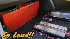 SOUND COMPLETED! // Installing the Energy Audio 6x9's, Mids & Amplifier!