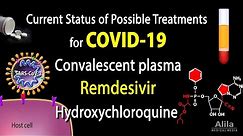 Current Status of Possible Treatments for COVID-19, Animation