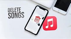 How to Delete Songs from Apple Music iPhone (tutorial)