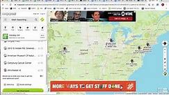 Using Mapquest: adding your destinations