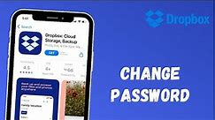 How to Change Dropbox Account Password | Dropbox Password Change 2021