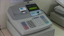 How To Work The Sharp XE-A303 / XEA303 Cash Register