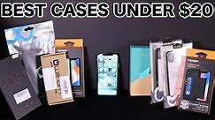 BEST iPHONE X CASES UNDER $20 from AMAZON