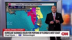 CNN meteorologist breaks down Tropical Storm Idalia warnings