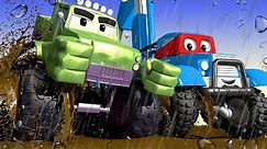 The Jeep Truck - Carl the Super Truck - Car City ! Cars and Trucks Cartoon for kids