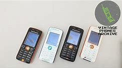 Sony Ericsson W200i Walkman Mobile phone menu browse, ringtones, games, wallpapers