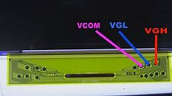 LED TV Panel repair video.