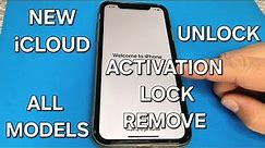 New iCloud Unlock iPhone 4/5/6/7/8/X/11/12/13/14/15 Any iOS✔️Bypass Activation Lock Success✔️