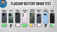 Ultimate Flagship Phone Battery DRAIN Test! - 2023