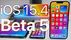 iOS 15.4 Beta 5 is Out! - What's New?