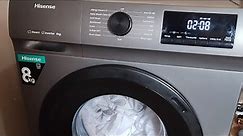 How to use Hisense Washing Machine/Automatic front loader 8kg Review 2023/ Water and Energy Saver.
